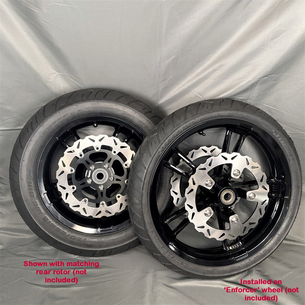 Geezer Engineering 11.8-inch Enforcer Style Floating Brake Rotor double front & rear