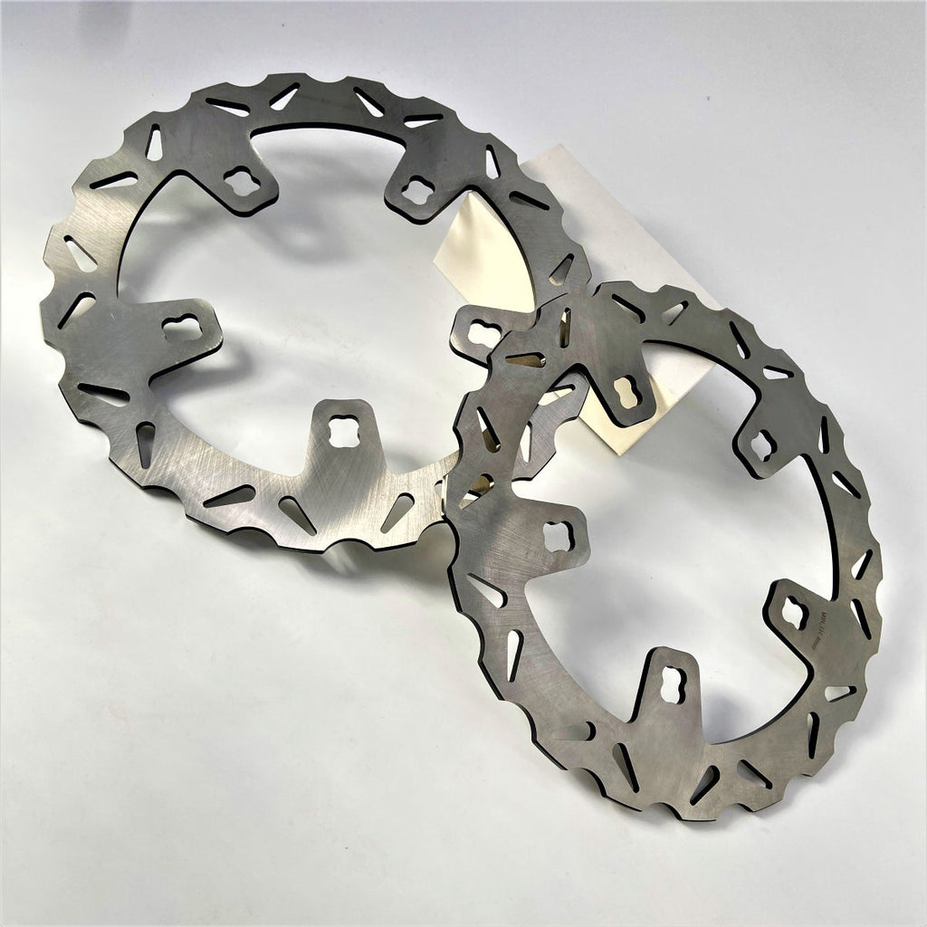 Geezer Engineering 11.8-inch Enforcer Style Floating Brake Rotors, set of 2