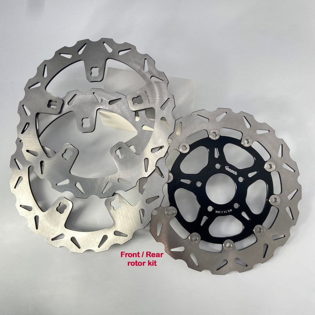 Geezer Engineering 11.8-inch Enforcer Style Floating Brake Rotor double front & rear