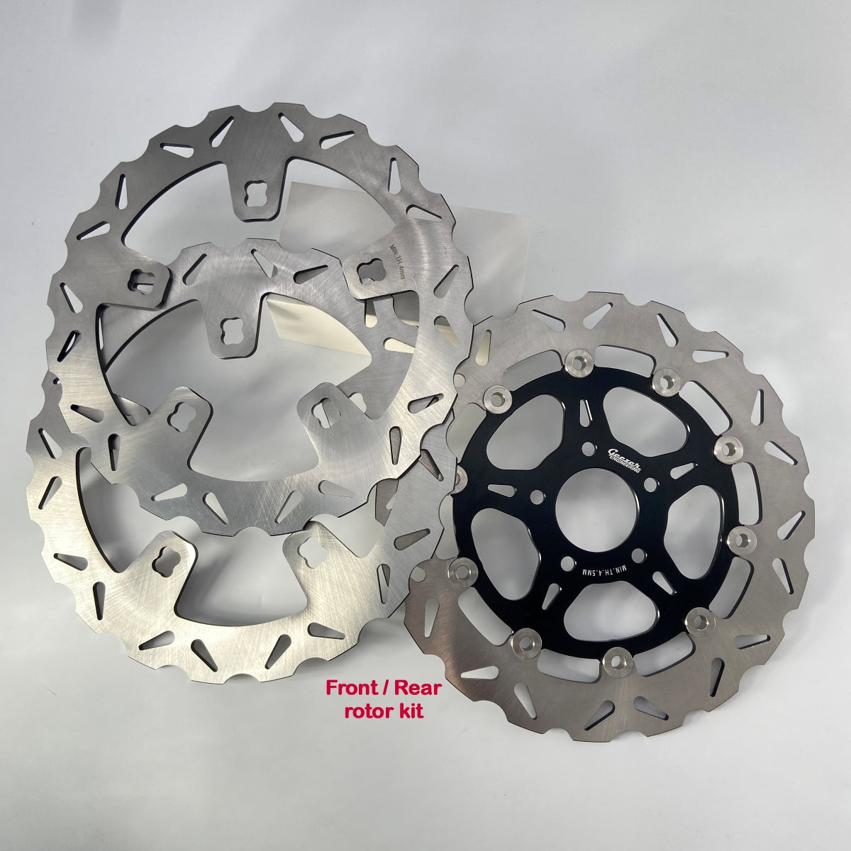 Geezer Engineering 11.8-inch Enforcer Style Floating Brake Rotor double front & rear
