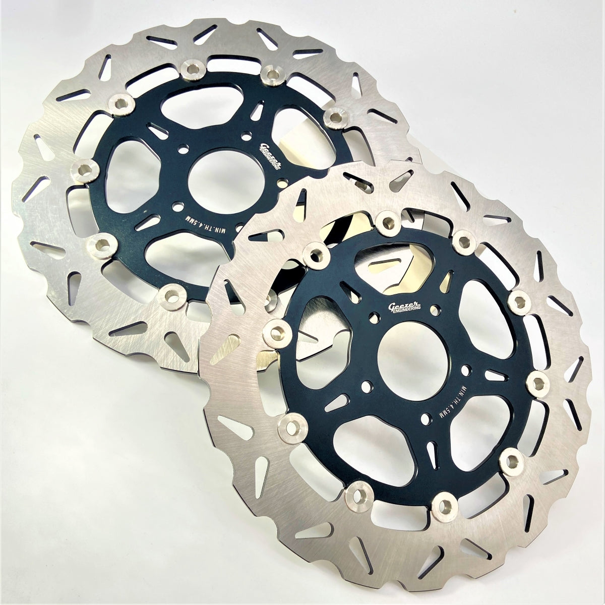 Geezer Engineering 11.8-inch 5-Bolt Hub Floating Brake Rotor (single/double)