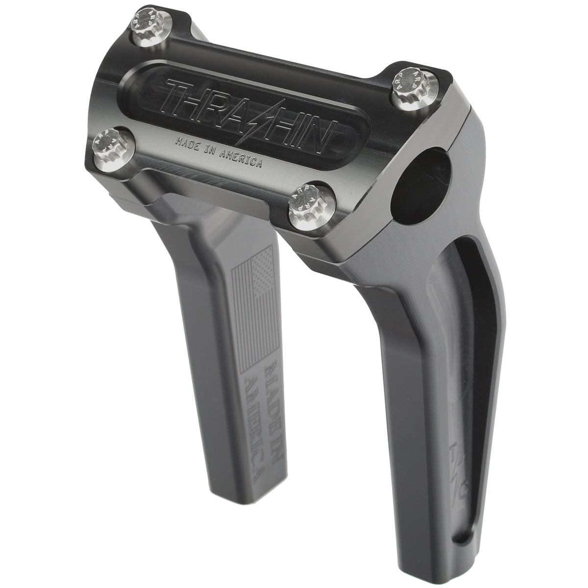 6.5" Pull Back Thrashin OG Risers - Black or Chrome