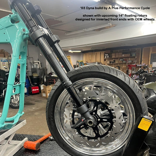 Geezer Engineering 2" drop triple trees for 2022-later Lowrider S/ST