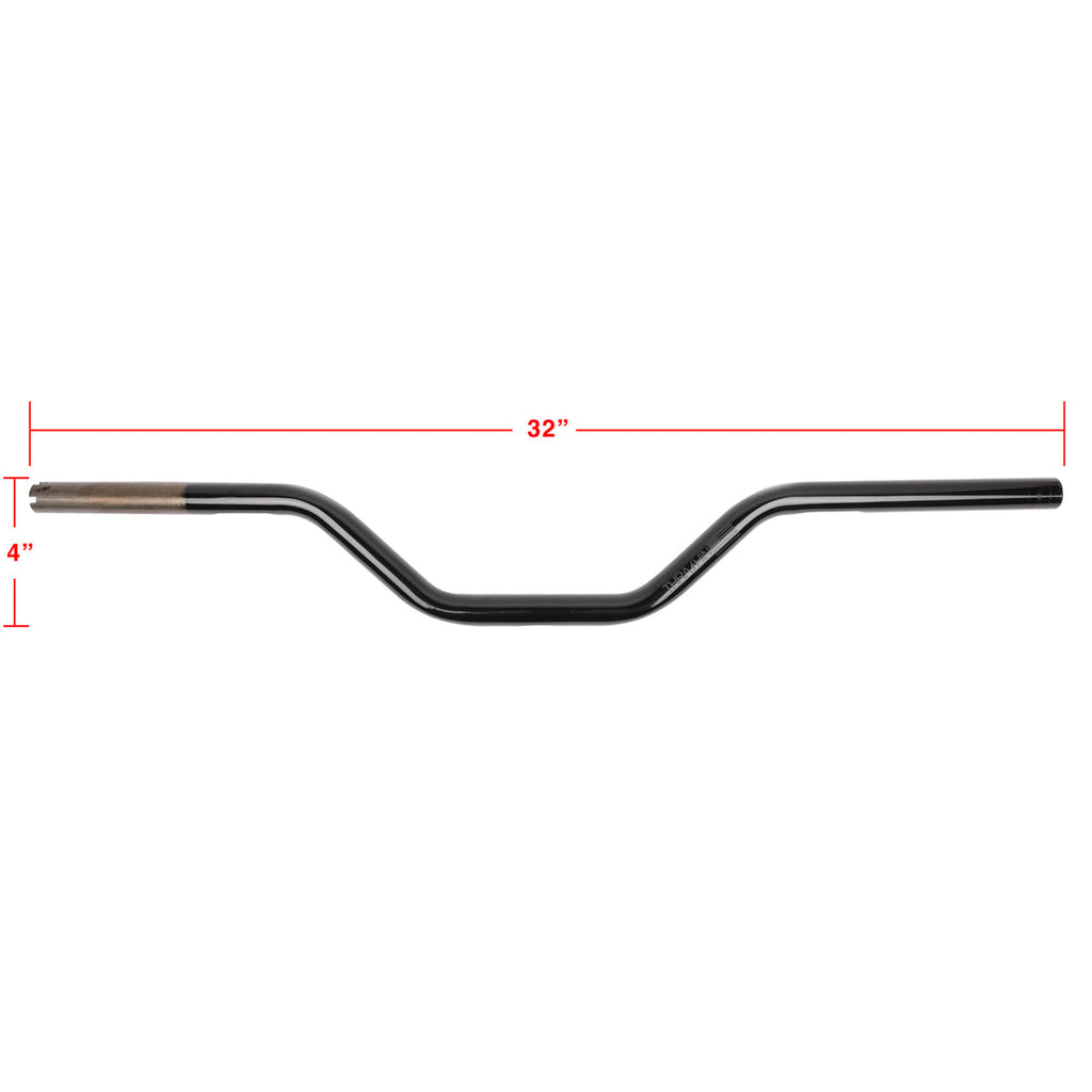 Aggressive Mid Bend Bar - Black