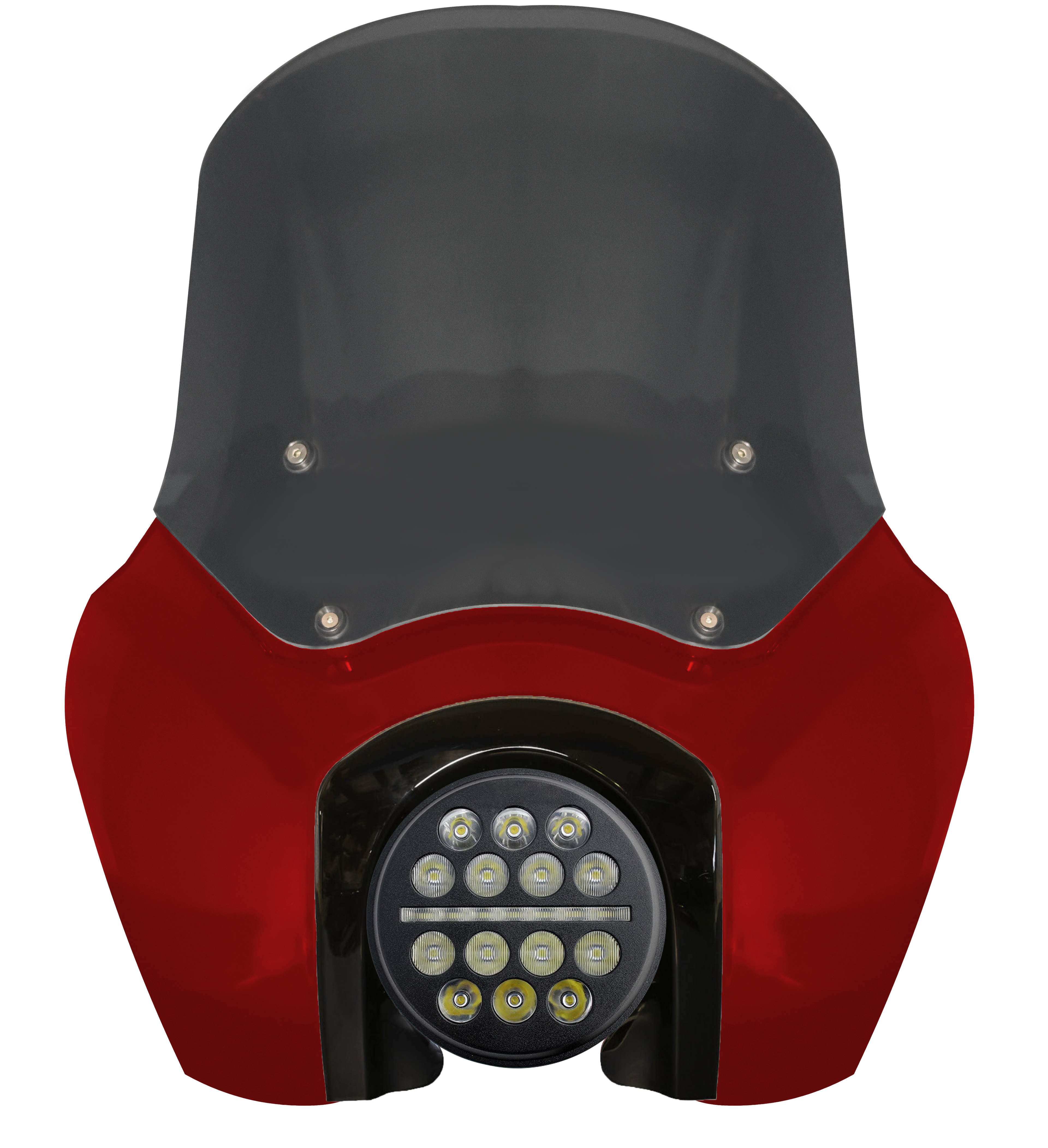 OG Softail Low Rider S Complete T-Sport Fairing Kit - Brilliant Red