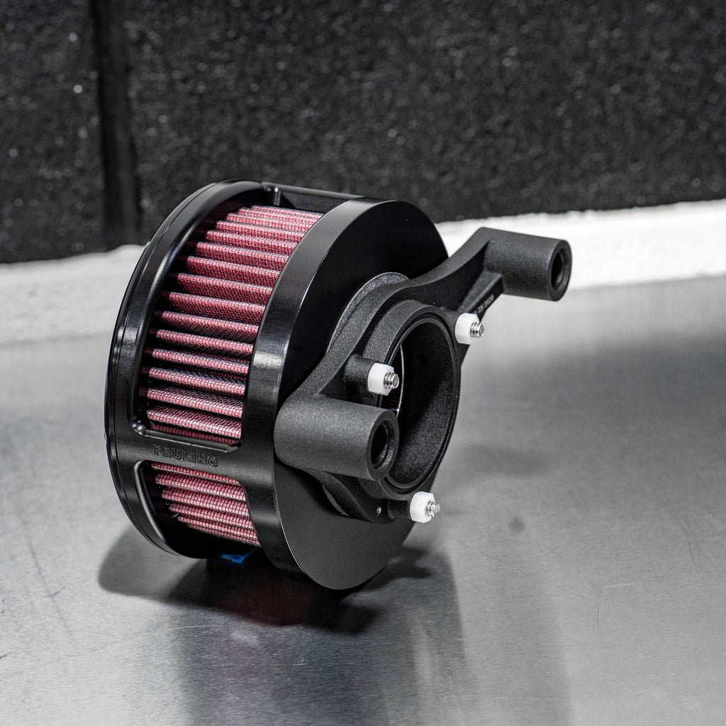 Feuling BA Air Cleaner Kit for 2017-2023 Harley M8 - Solid Black Cover