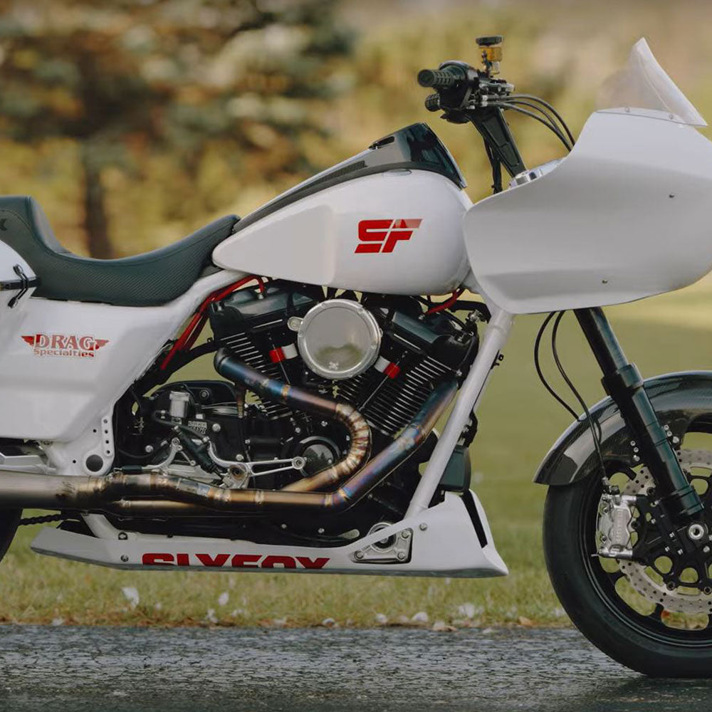 Feuling BA Air Cleaner Kit for 2017-2023 Harley M8 - Solid Chrome Cover