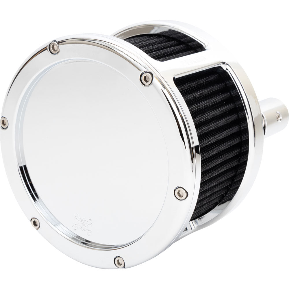 Feuling BA Air Cleaner Kit for 2017-2023 Harley M8 - Solid Chrome Cover