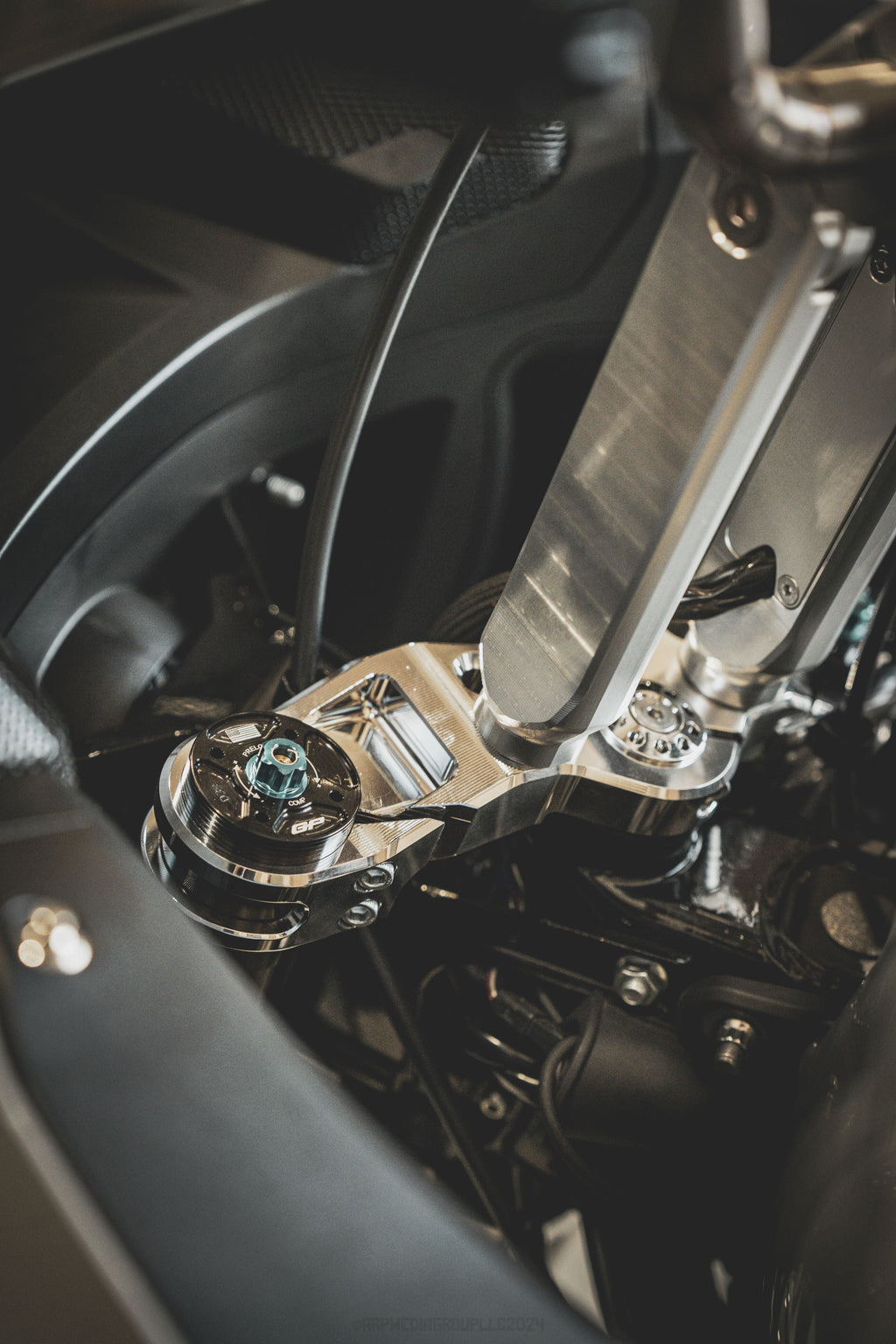 GP Suspension, 25mm Cartridge Kit for HD Softail Fatbob and Lowrider S 2018-2025