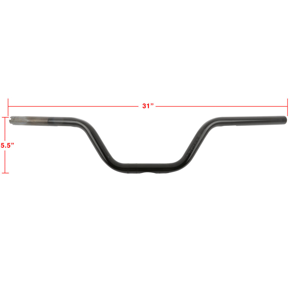High Bend Bars - Black