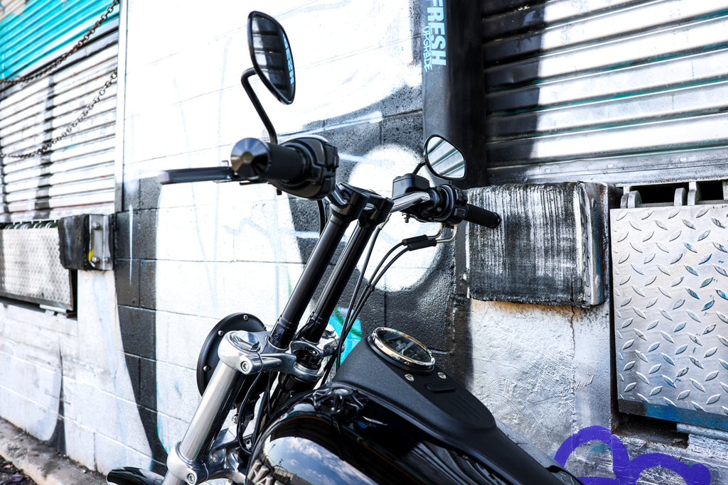 Thrashin Hole Shot Risers - Black