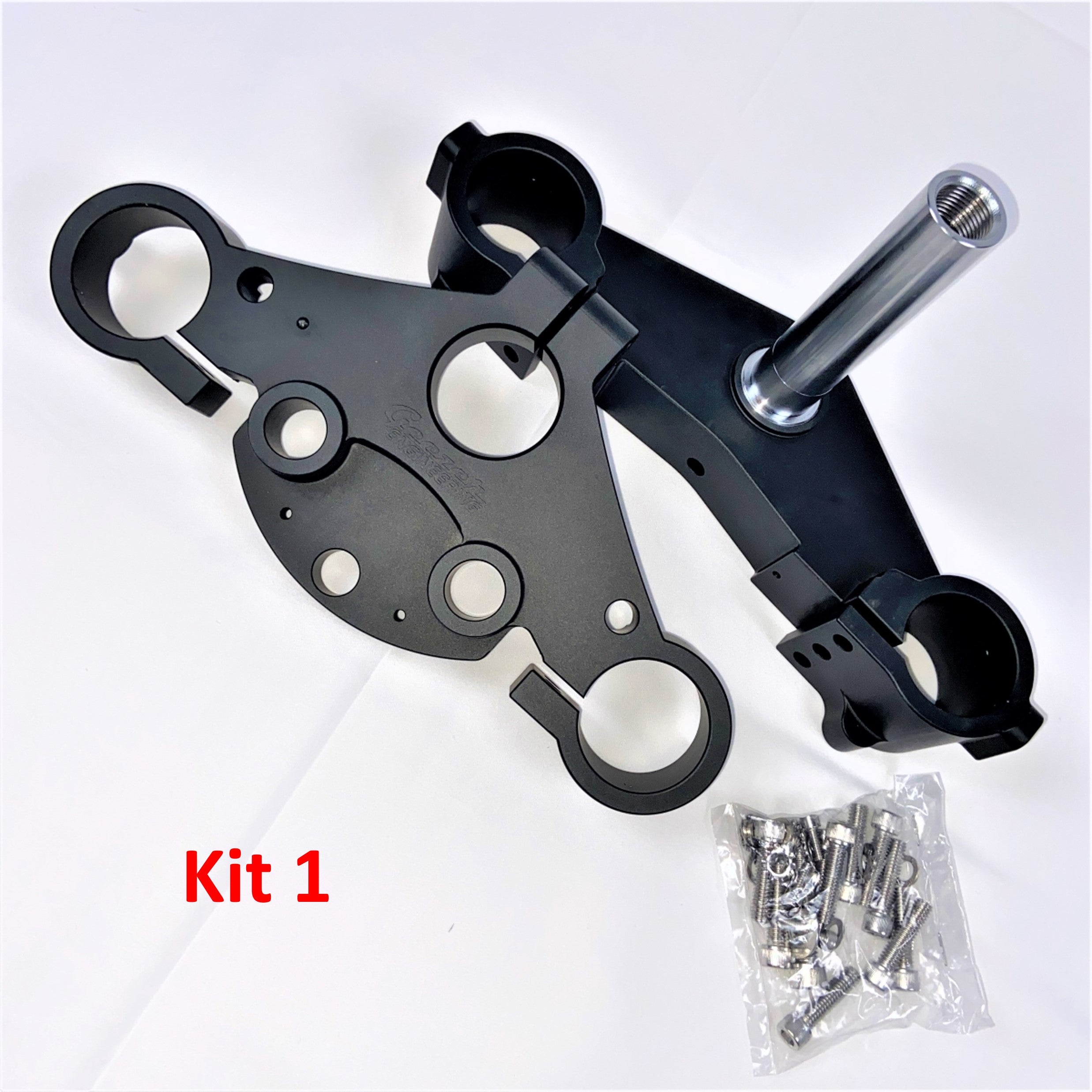 Geezer Engineering Reduced Trail Triple-Tree Kit for Harley 2014 & later Touring Models