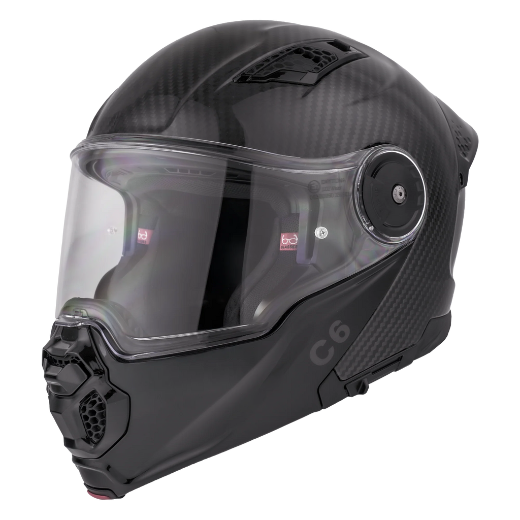 D.O.T. & ECE Daytona C6- Grey Carbon Fiber