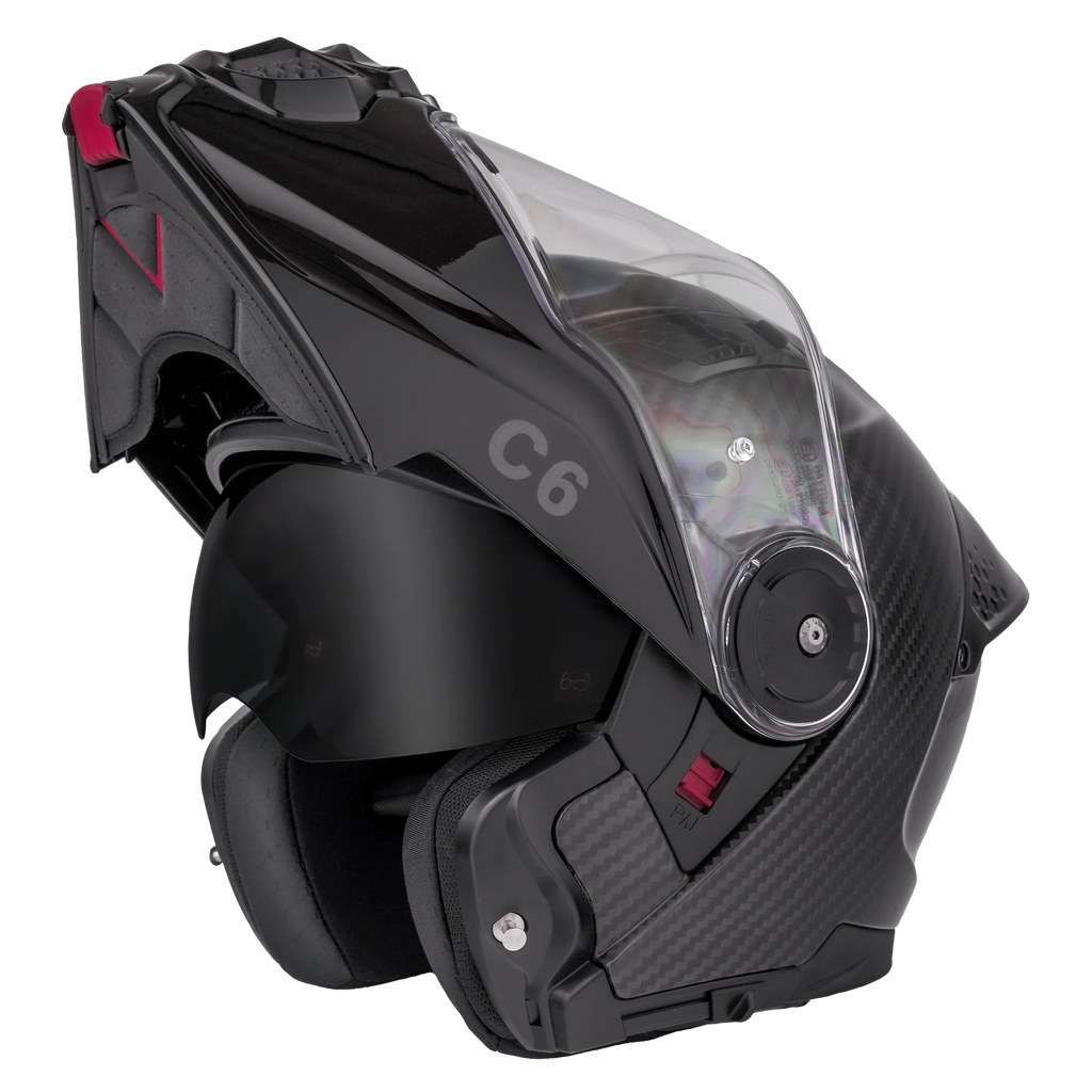 D.O.T. & ECE Daytona C6- Grey Carbon Fiber