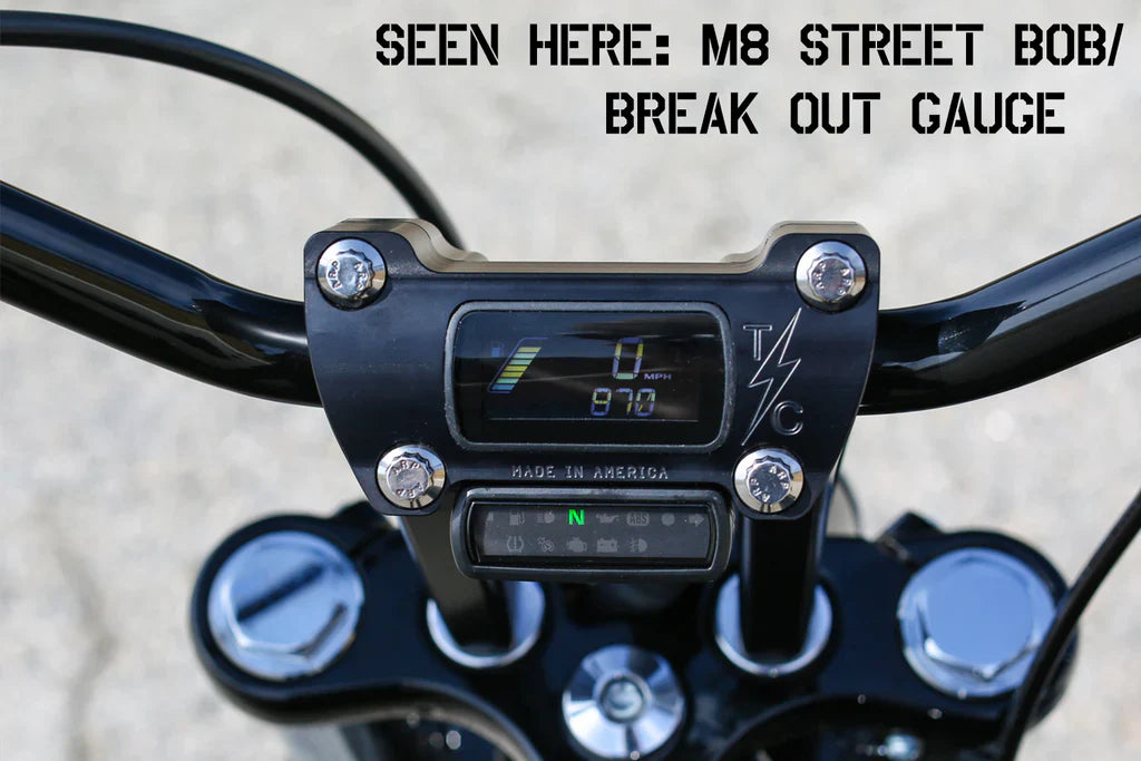 6" Straight Thrashin OG Risers -Black or Chrome