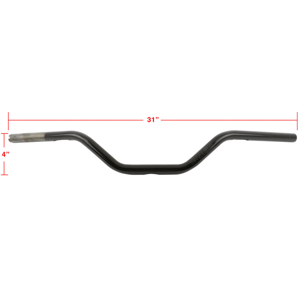 Mid Bend Bars - Black