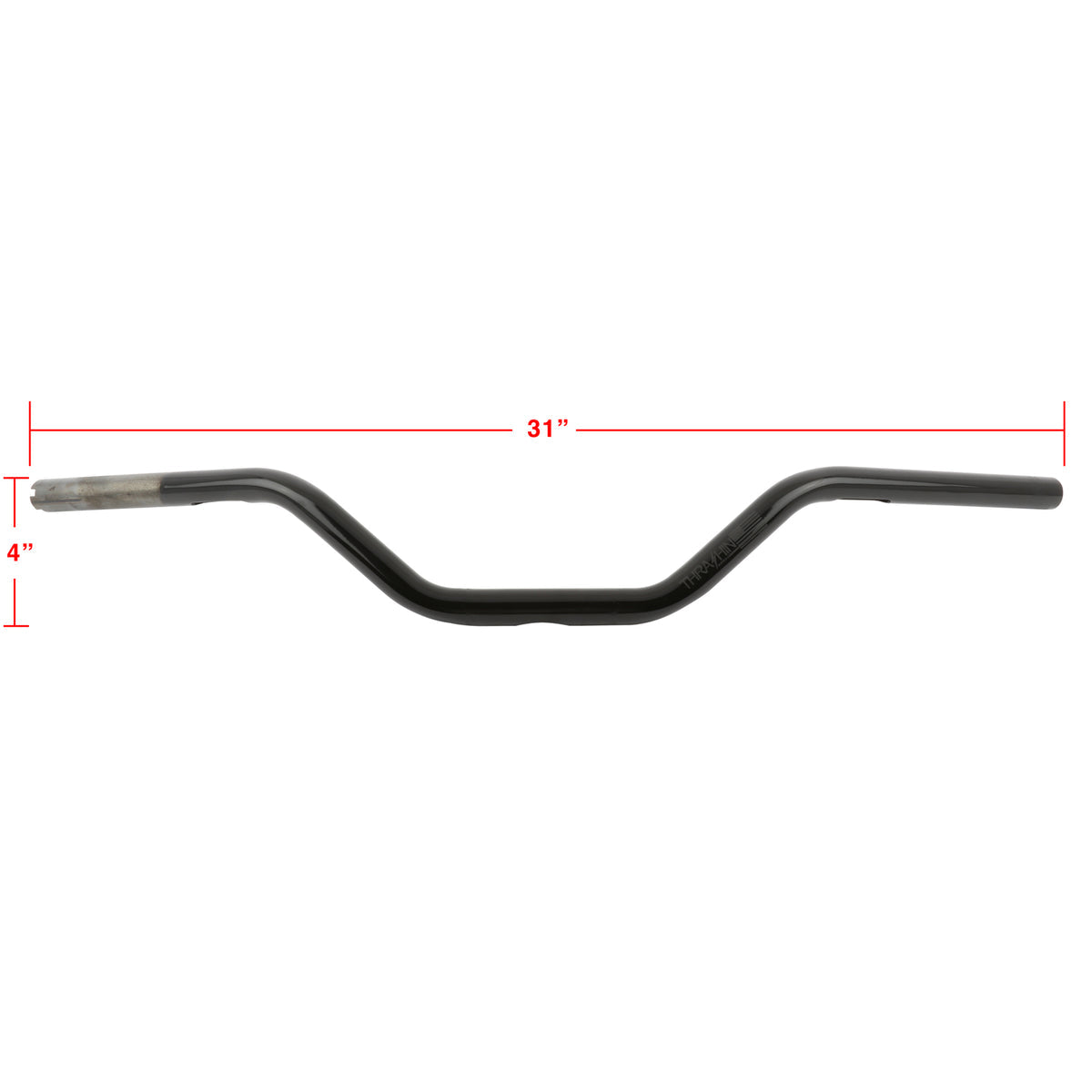 Mid Bend Bars - Black