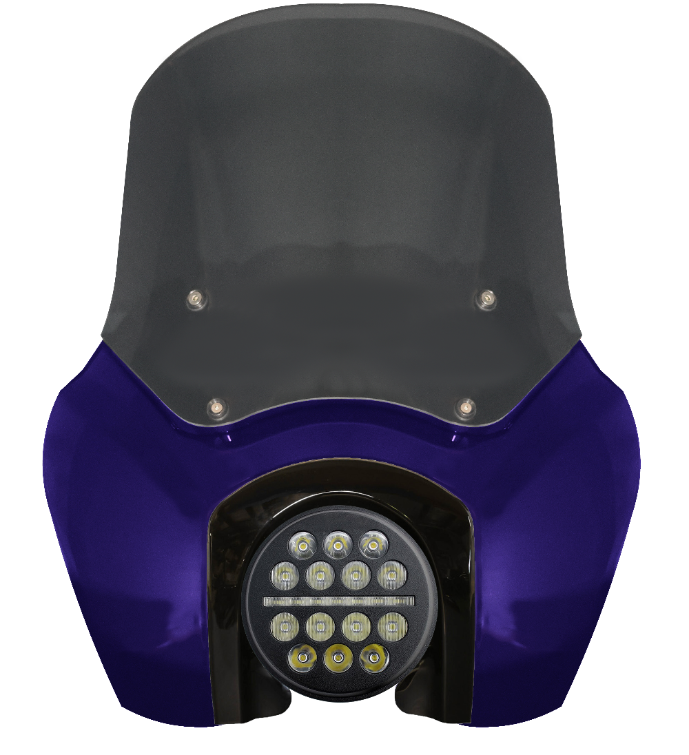 OG Softail Low Rider S Complete T-Sport Fairing Kit - Mystic Shift