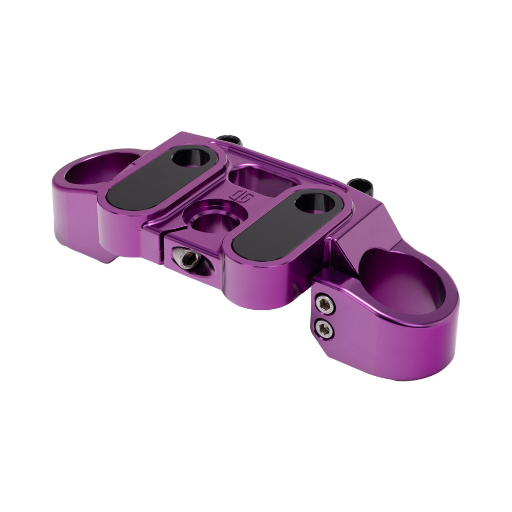 Purple OG 2018-Up Softail 49mm Drop 1 inch Top Triple Tree