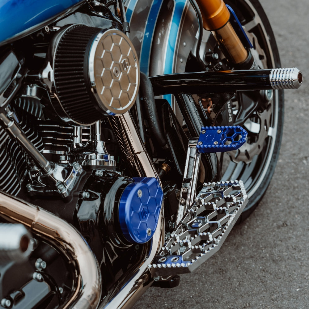 OG Adjustable Brake Arm V2 for Harley-Davidson Touring Models installed on a 2026 Road Glide FLTR