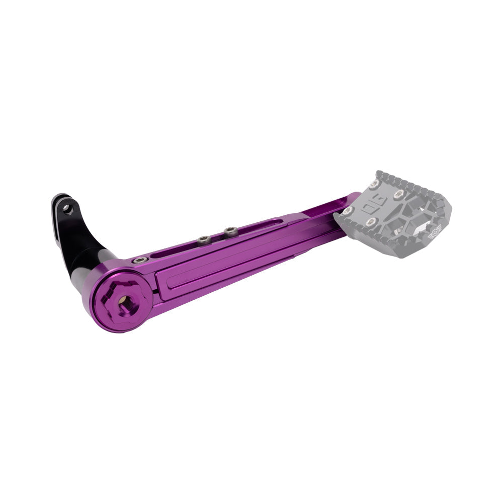 Purple Adjustable Brake Arm for Harley-Davidson Touring Models