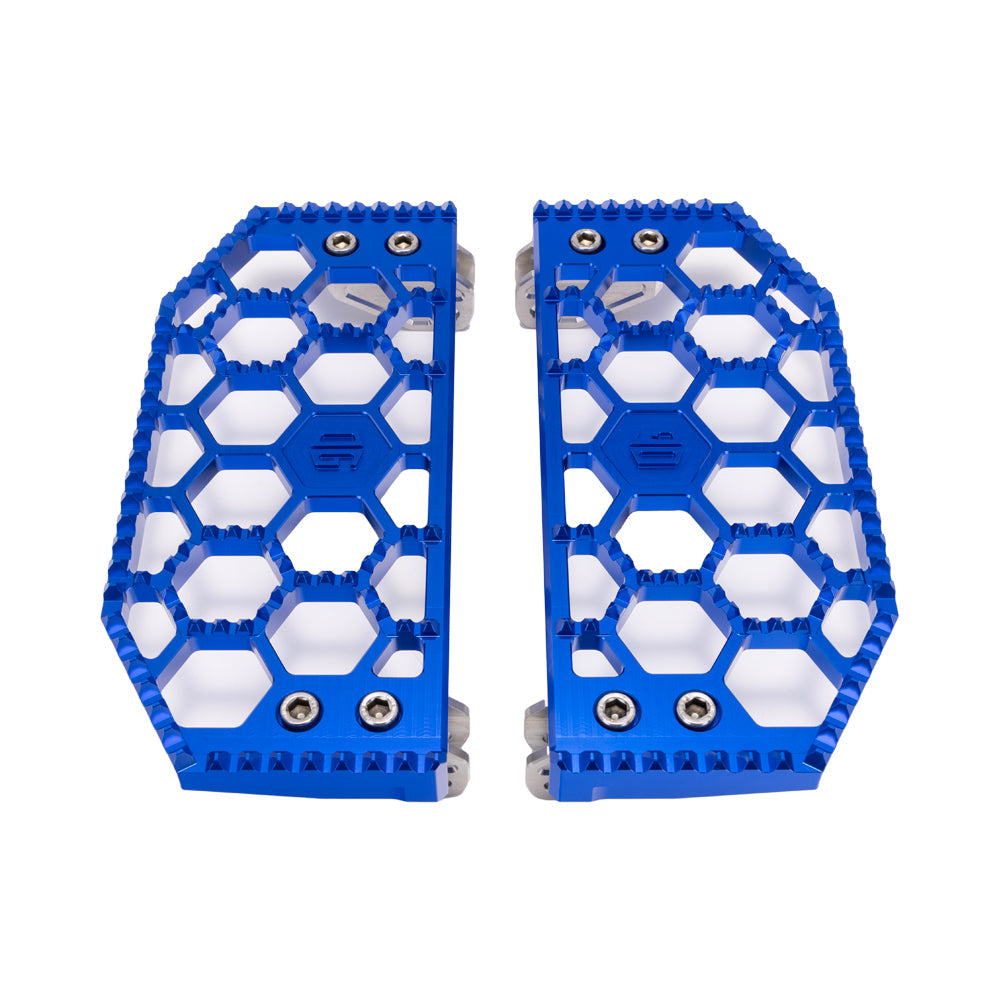 Blue Floorboards for Harley Davidson Touring Model