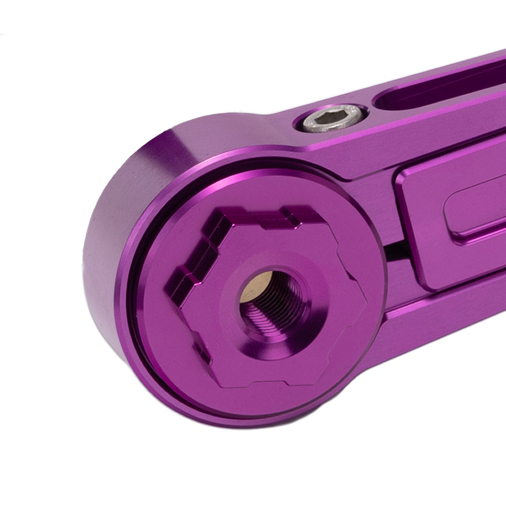 Purple Billet Pivot Cover for OG Adjustable Brake Arm Touring Models