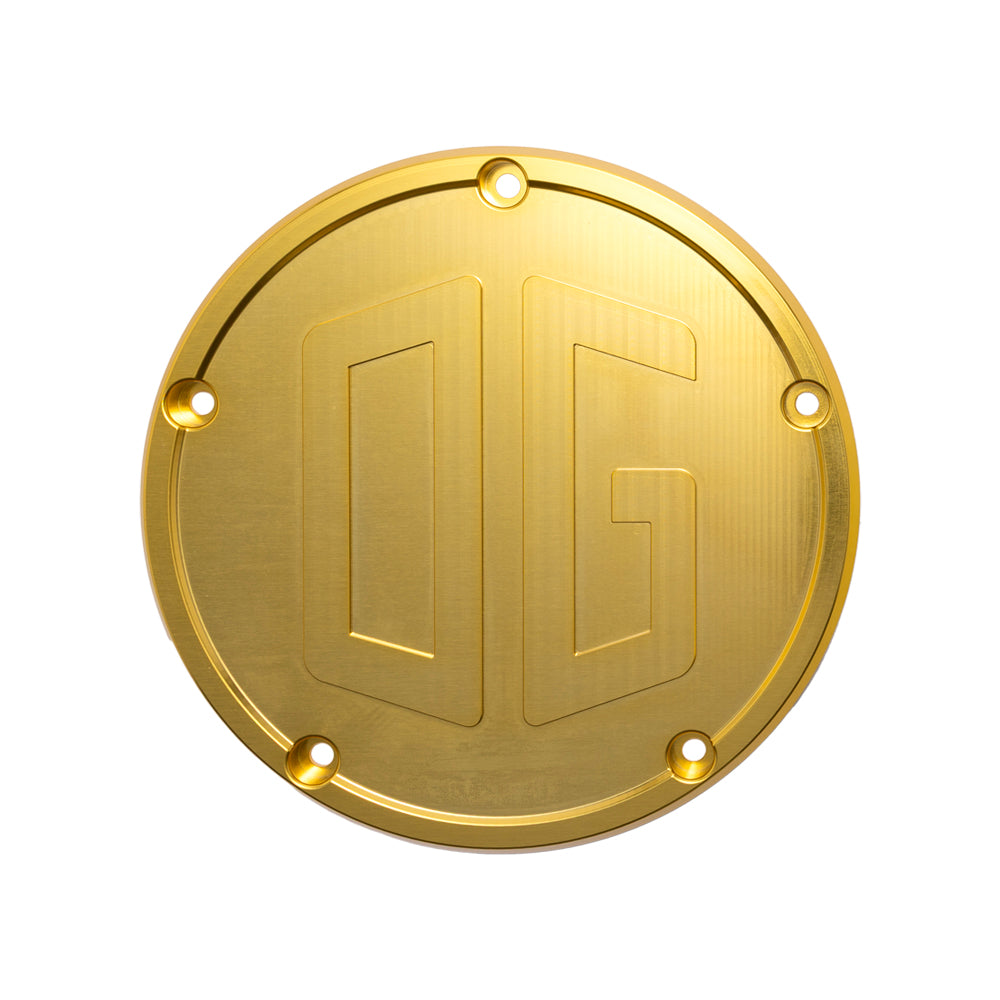 OG Gold M8 Bagger Derby Cover