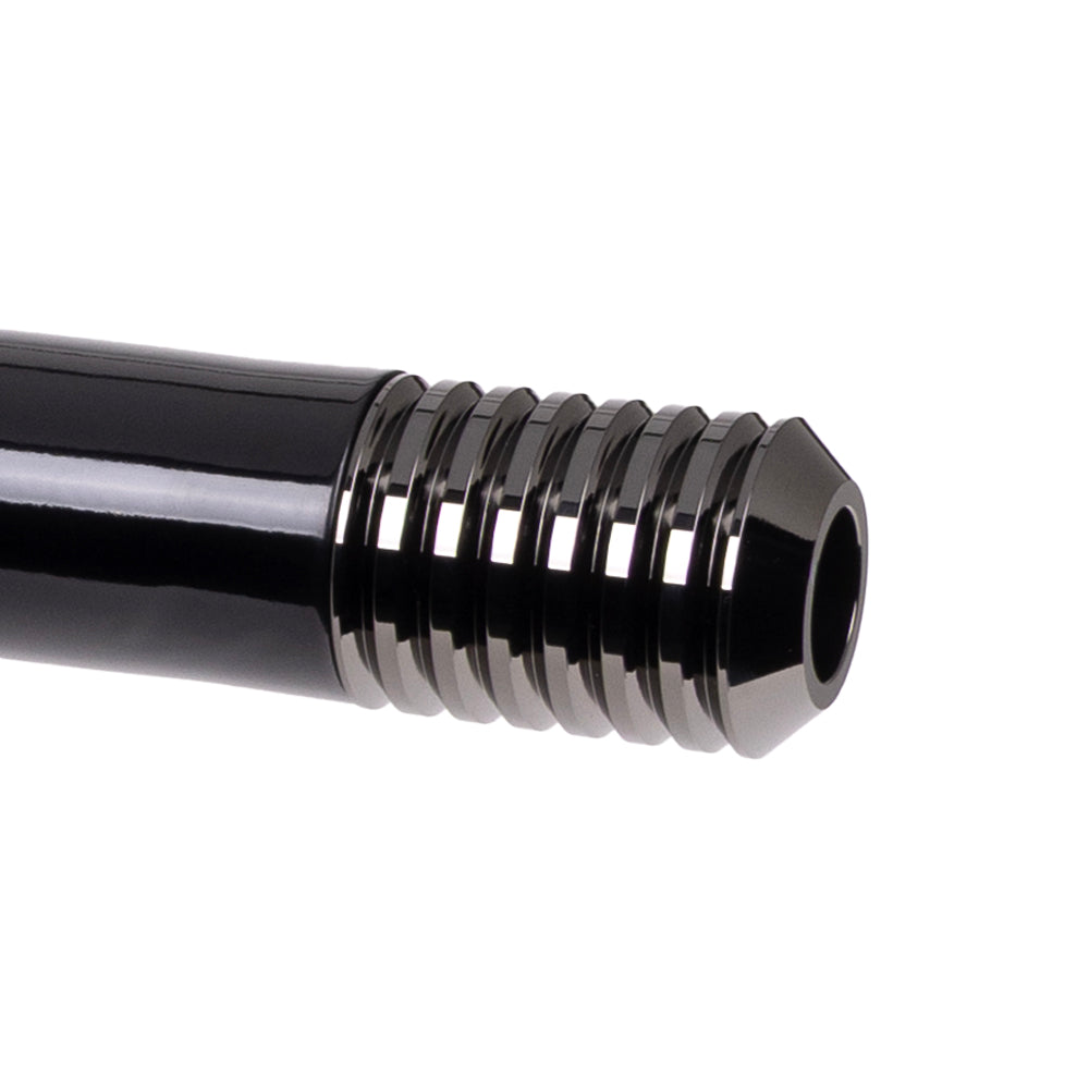 OG Replacement Billet Crash Bar Sliders Black Chrome On Black