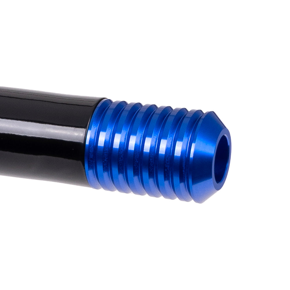 OG Replacement Billet Crash Bar Sliders Blue On Black