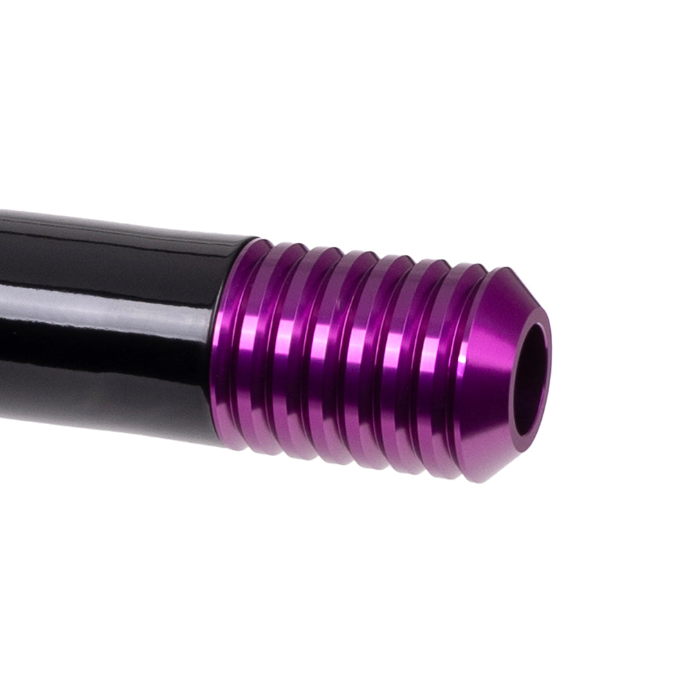 OG Replacement Billet Crash Bar Sliders Purple On Black