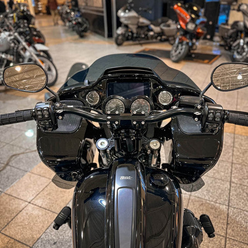 Kraus Isolated & Kickback Risers (Dyna, Pre-18 Softail, FXR, Sportster)