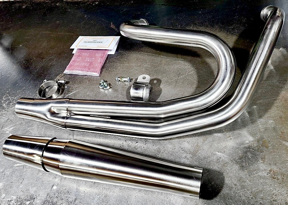 NEW - Thunderheader exhaust system for Dyna – Stainless Steel