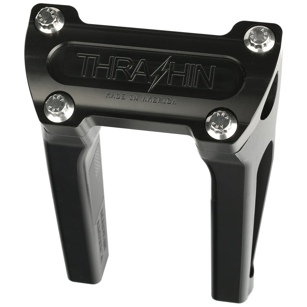 6" Straight Thrashin OG Risers -Black or Chrome