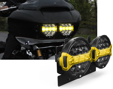 Kraus DENALI D14 Destroyer Headlight Kit  ('15-'23 Road Glide)