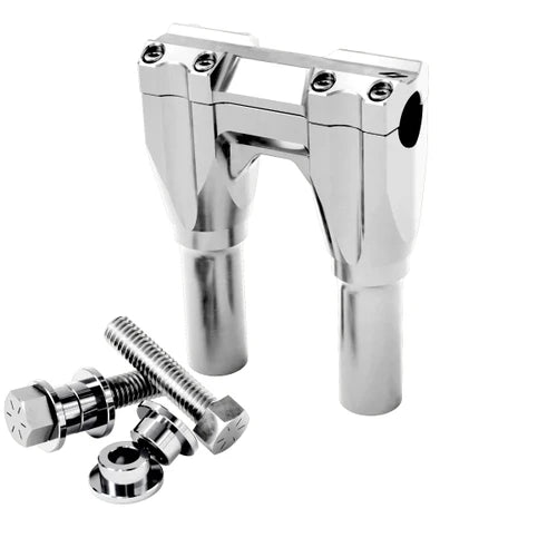 Kraus Isolated & Kickback Risers (Dyna, Pre-18 Softail, FXR, Sportster)