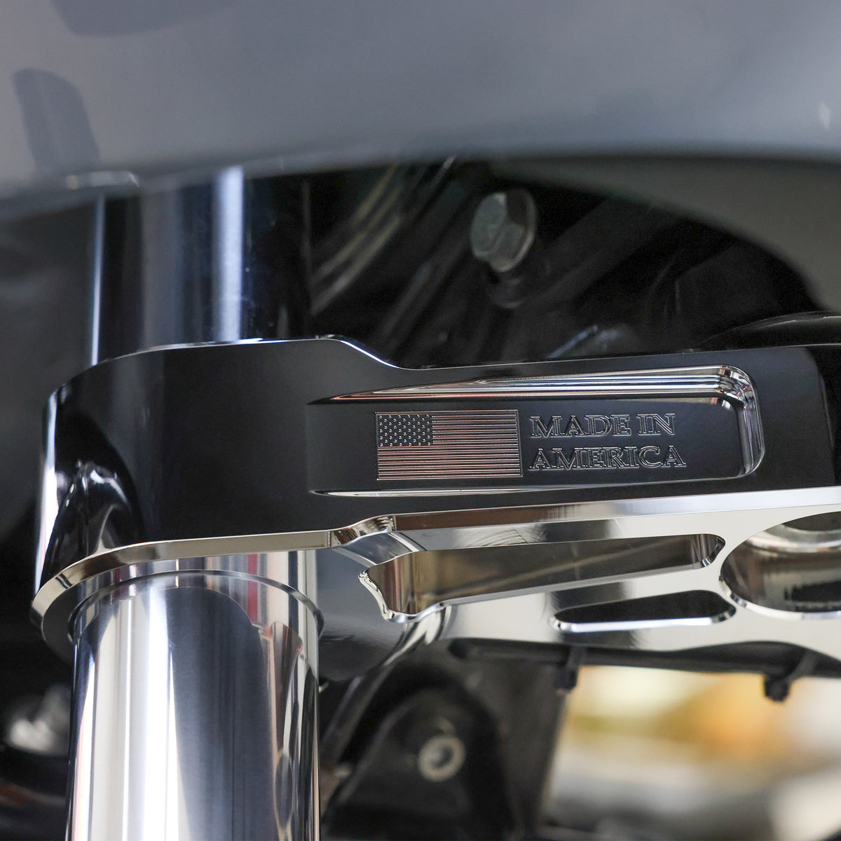 Thrashin Supply Top & Bottom Tree Kit | 2024+ Road Glide - Chrome