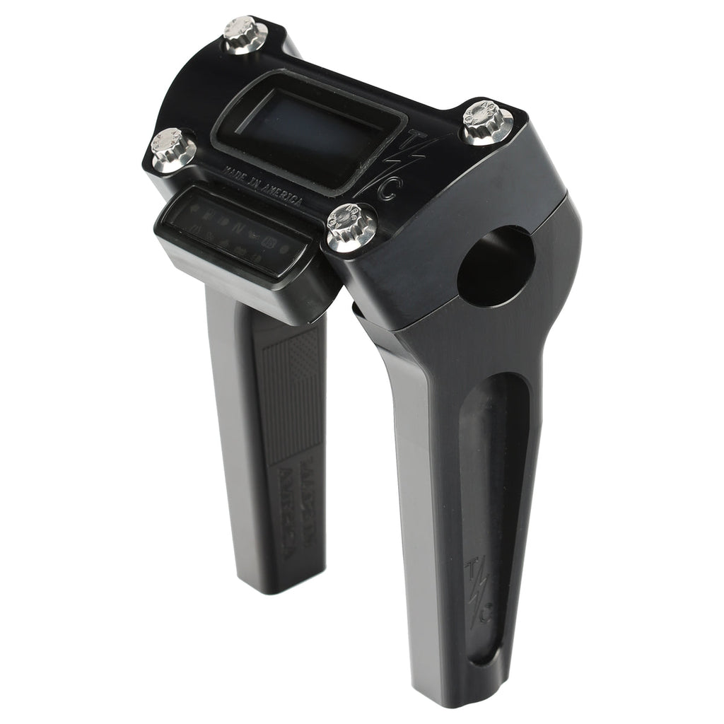 6" Straight Thrashin OG Risers -Black or Chrome