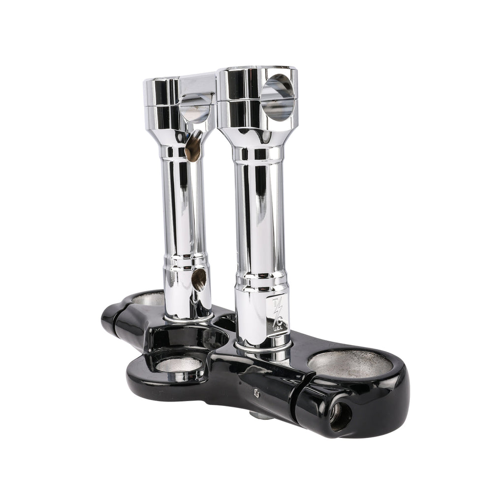 Thrashin Hole Shot Risers - Chrome