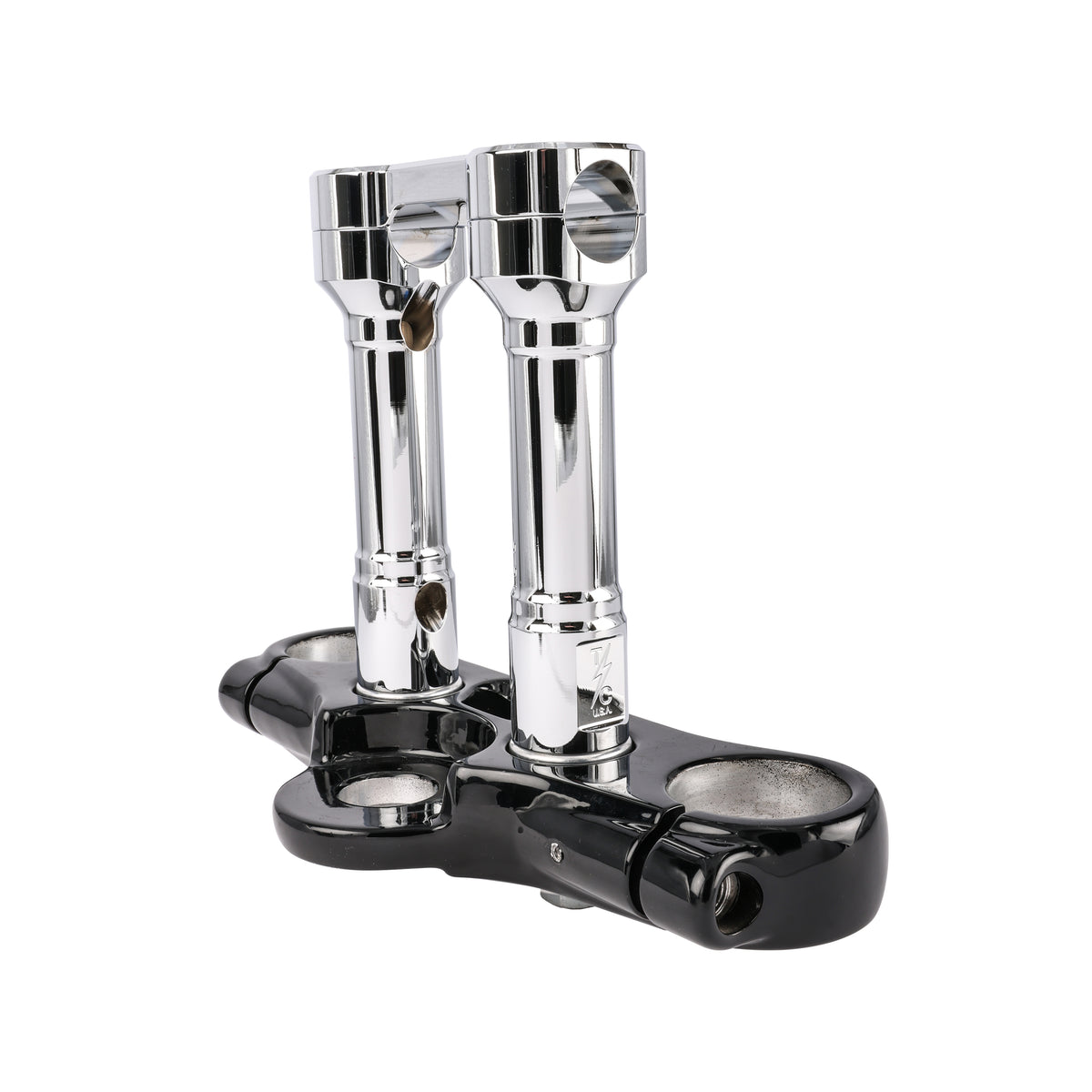 Thrashin Hole Shot Risers - Chrome