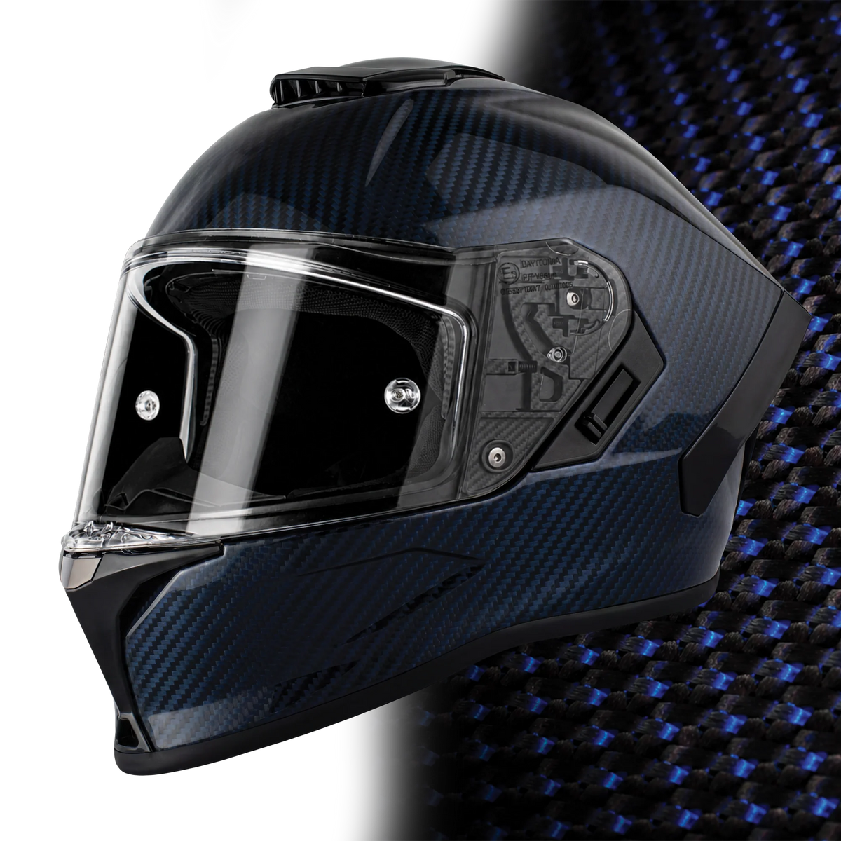 D.O.T. & ECE Daytona Viper- Carbon Fiber