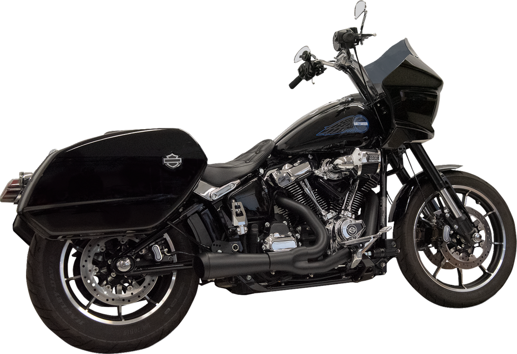 Bassani Ripper 2-1 Exhaust for 2025 Harley Low Rider ST - Black