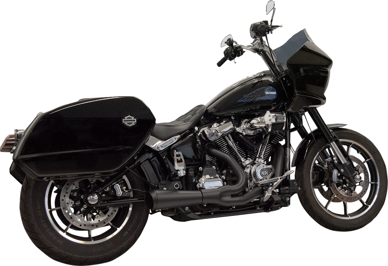 Bassani Ripper 2-1 Exhaust for 2025 Harley Low Rider ST - Black
