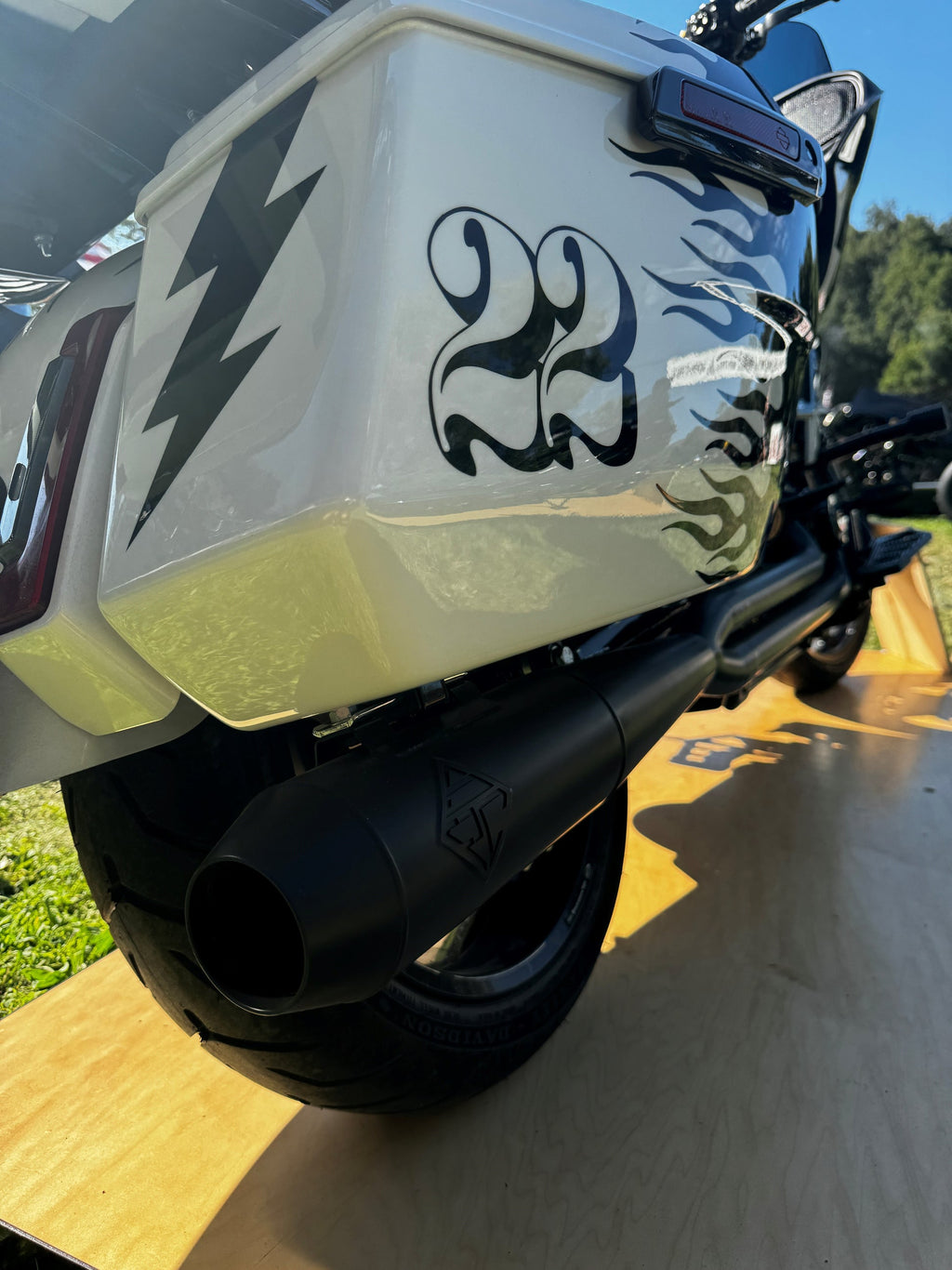 SP Concepts 2017-2025 M8 BAGGER - FULL LENGTH TURNPIKE