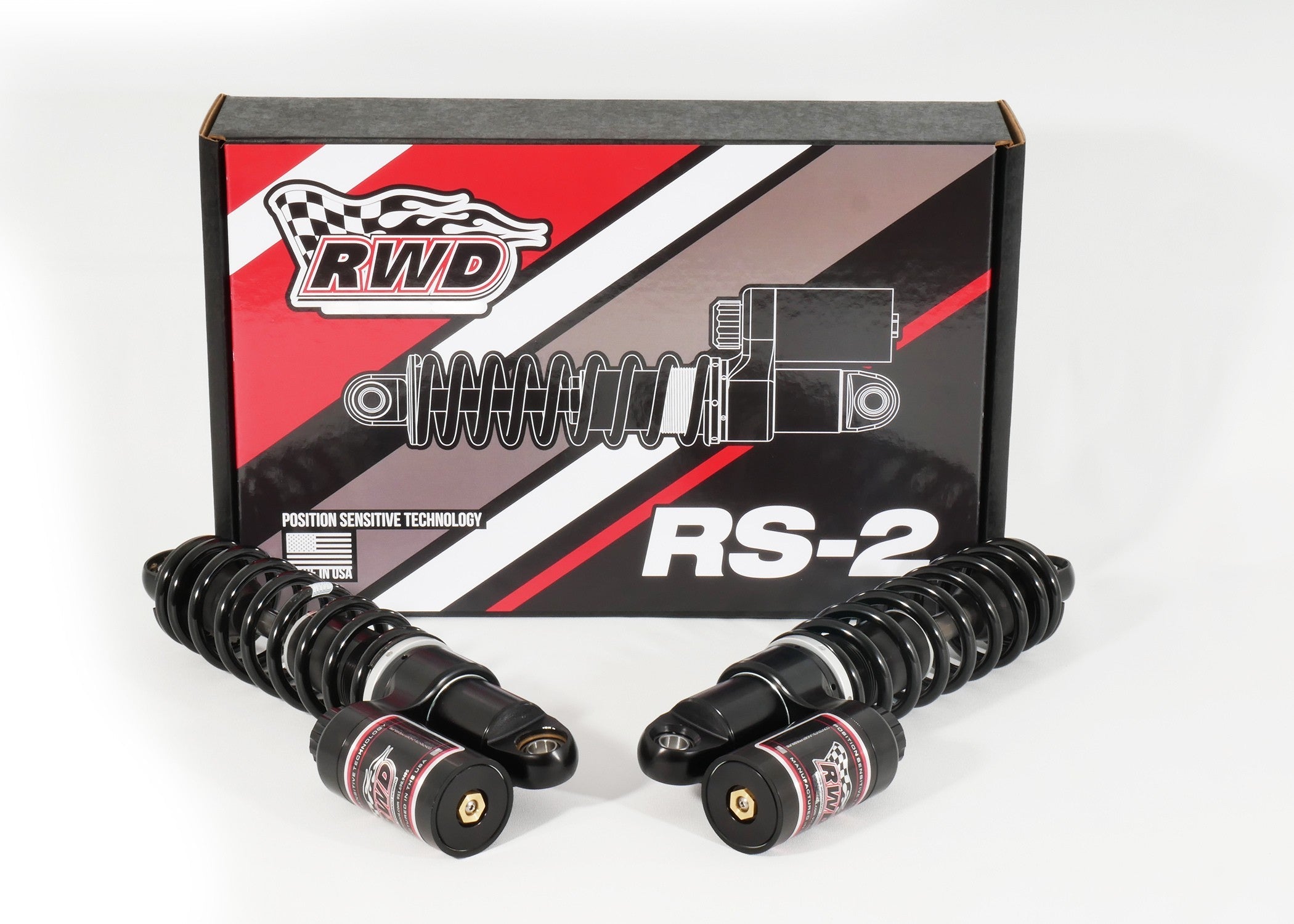 RWD RS-2 Touring Performance Suspension Package for 2014 - 2025 Harley Davidson Touring Models