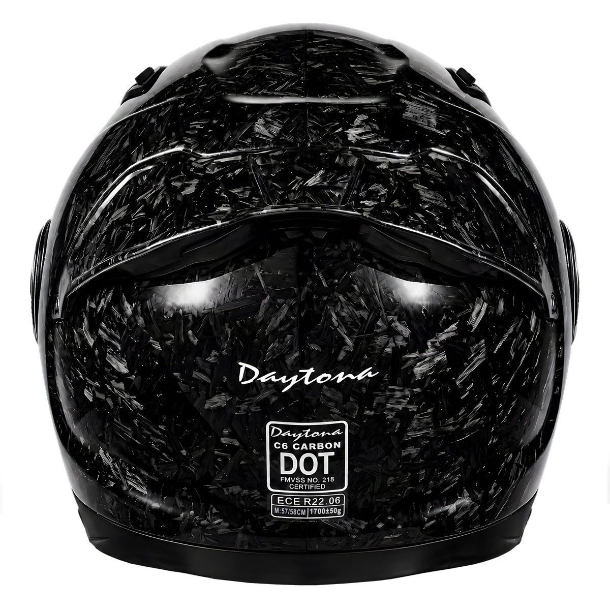 D.O.T. & ECE Daytona C6 PRO- Forged Grey Carbon Fiber
