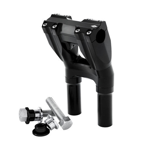 Kraus Isolated & Kickback Risers (Dyna, Pre-18 Softail, FXR, Sportster)