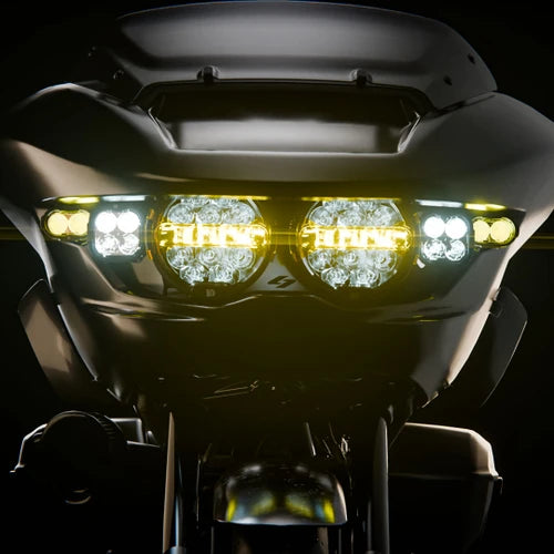 Kraus Full Deck Light Kit  - With Denali Lighting ('24+ Road Glide)
