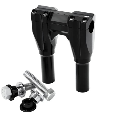 Kraus Isolated & Kickback Risers (Dyna, Pre-18 Softail, FXR, Sportster)