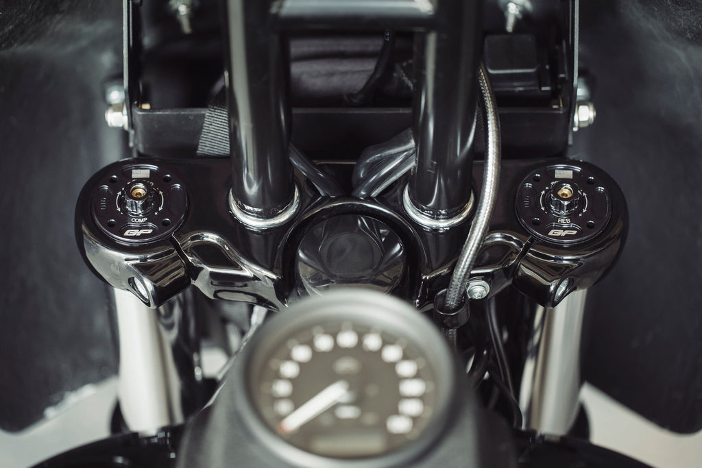 GP Suspension, 25mm Cartridge Kit for HD Dyna 2006-2016